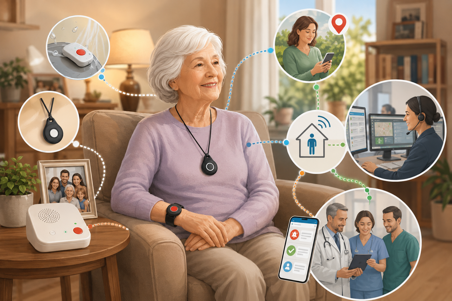Comment choisir une téléassistance pour son parent âgé ?
