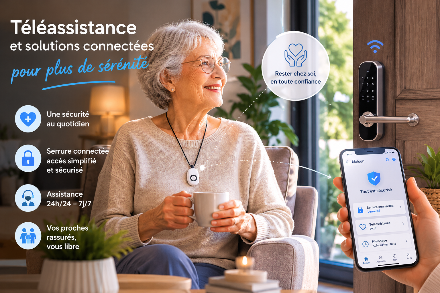 Téléassistance sans correspondant : les solutions de Sign'Allo
