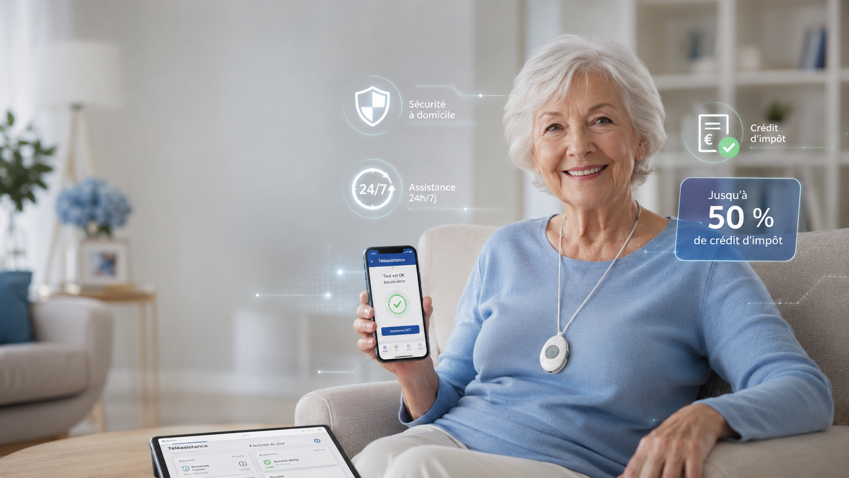 Téléassistance et Crédit d'Impôt : Tout Comprendre pour en Bénéficier